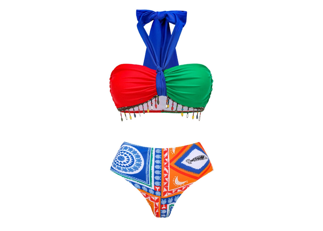 Luxe Trio Bikini Set – 3-Piece Chic Beachwear